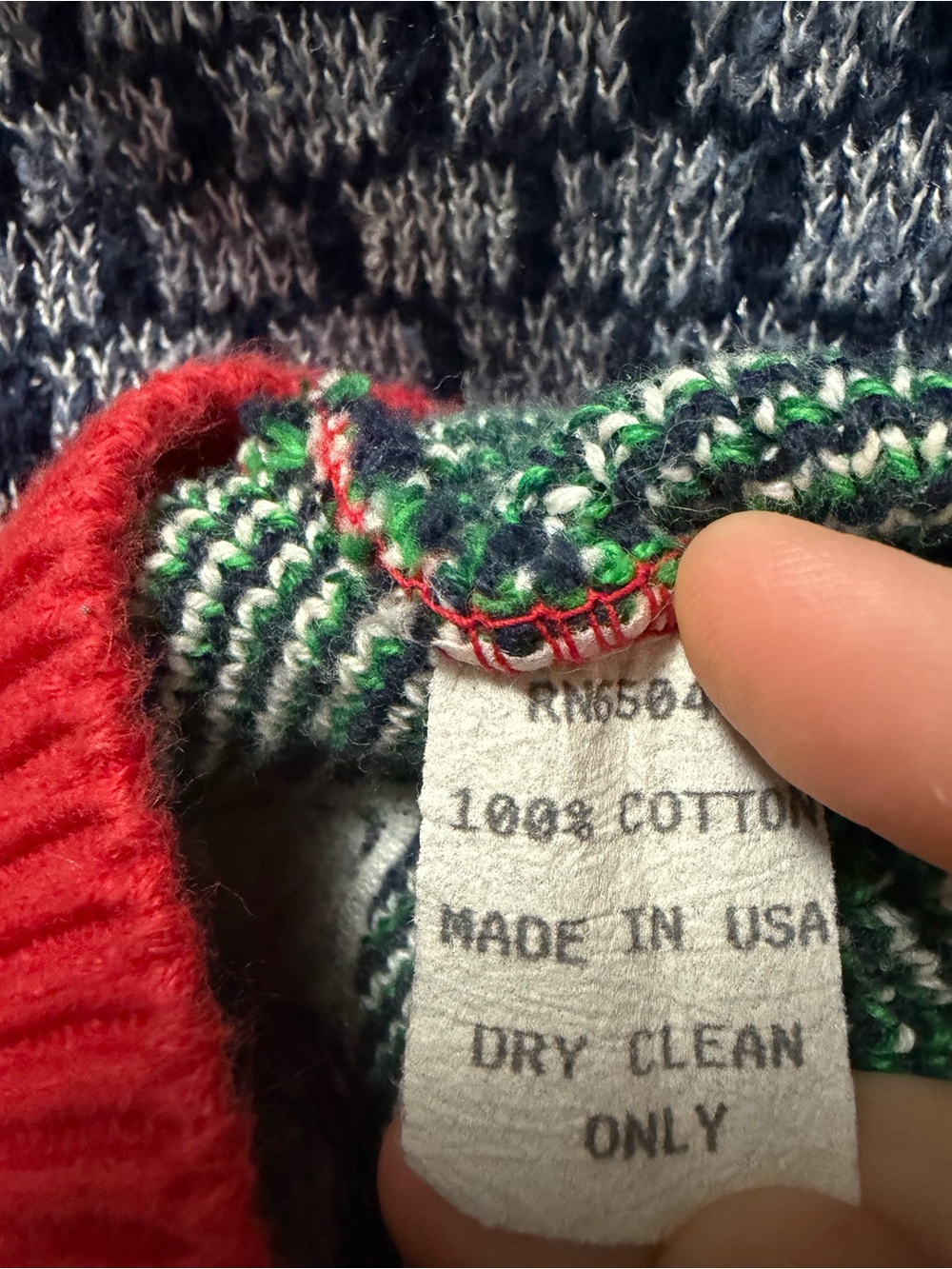 Vintage 1980s Sweater Loft New York Christmas Cardigan with Geese Size Large - Picture 3 of 7